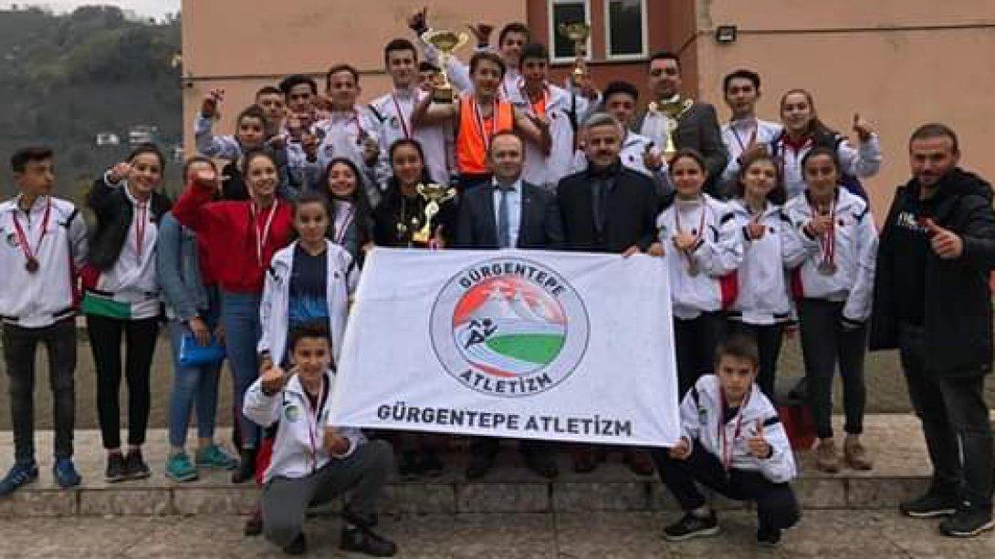 2018-2019 Eğitim Öğretim Yılı Kros İl Şampiyonasına Gürgentepe Atletizm Damgasını Vurdu