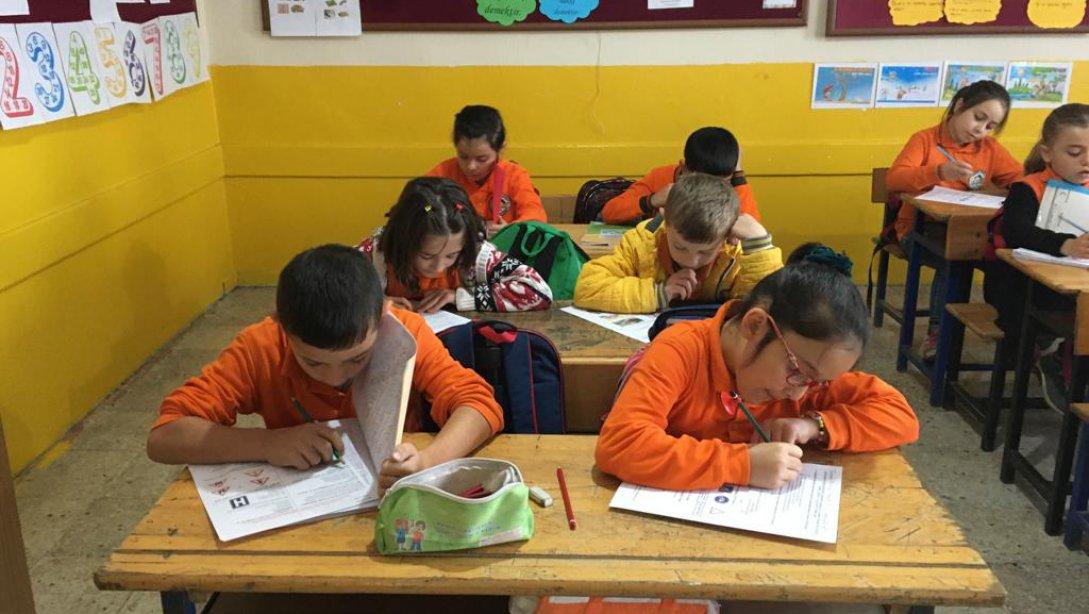 Şirinköy İlkokulumuzda Gözetmensiz Sınav