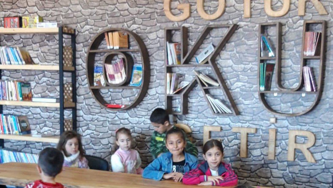 Şehit Fatih Kaplan Anaokulu Öğrencilerimizin Okul Kütüphanelerini Ziyareti