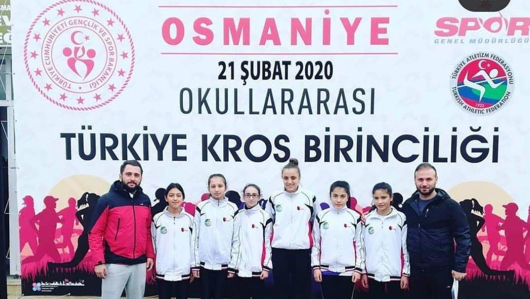 Gürgentepe Atletizm Takımımız Türkiye 17. si Olarak İlimizi ve İlçemizi Temsil Etti