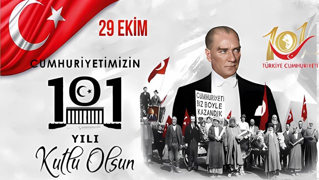 29 EKİM CUMHURİYET BAYRAMINI KUTLADIK.